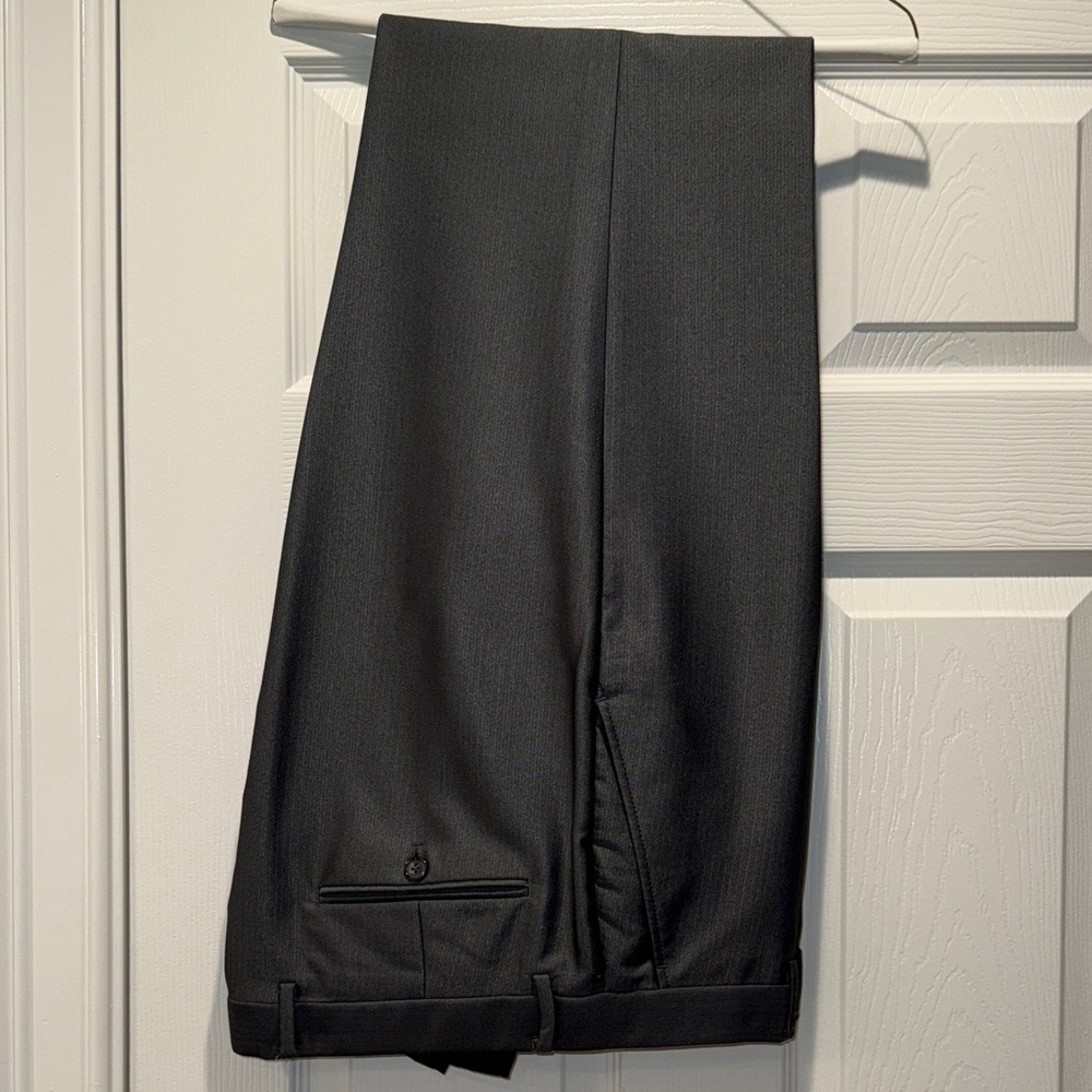 APT 9 Classic Gray Men's Blazer 46R / pants 36x32 - Picture 9 of 12